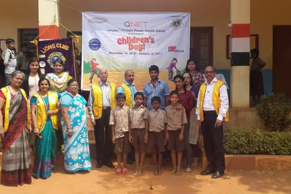 QNet’s Nutriplus Health Camp Helps Improve Nutrition Levels in Government School Students