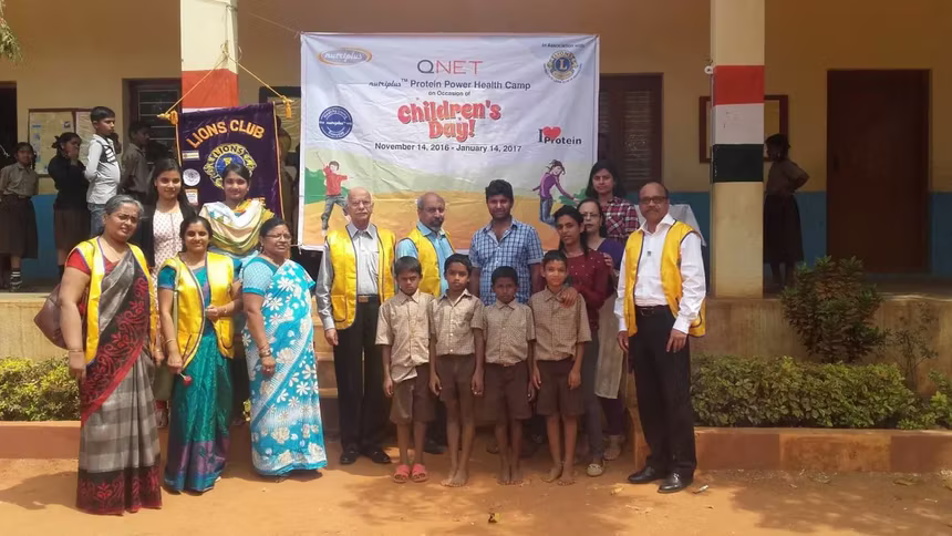 QNet’s Nutriplus Health Camp Helps Improve Nutrition Levels in Government School Students