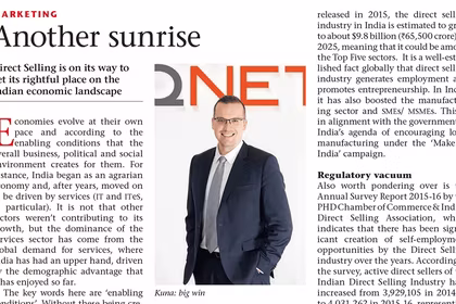 QNet featured in Business India Magazine (July 3-16, 2017)