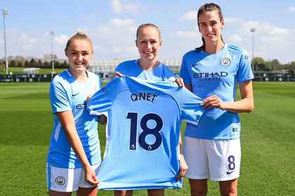 QNET Partners With Manchester City Women's Team