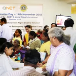 QNet India organized a Free Diabetes Camp with Lions Club on World Diabetes Day