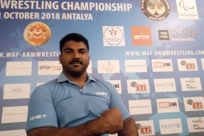 QNet India and Lions Club partner to sponsor world para-armwrestling athlete