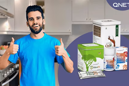 Improve your Digestive Health, Naturally | Nutriplus GutHealth, FibreFit and Qafe by QNET India